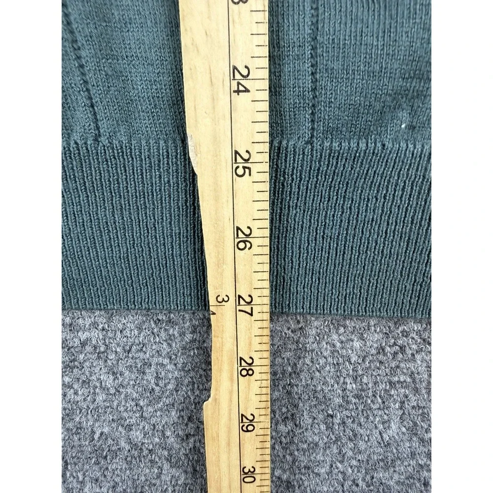 Vintage Titleist by Corbin Wool Blend Mens L Green V-Neck Sweater Vest Golf